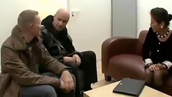 Hairy German Mature Woman Enjoys Double Penetration
