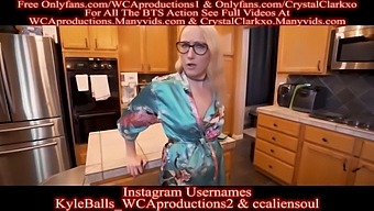 Stepmom'S Teasing Poses Caught On Camera For Son'S Pleasure