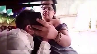 Mature Kannada Aunty'S Steamy Encounter With A Tailor - Sensual Breast Fondling