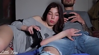 I Am The Recipient Of A Blowjob From My Friend'S Girlfriend In Exchange For Winning Fifa, And We Proceed To Have Anal Sex