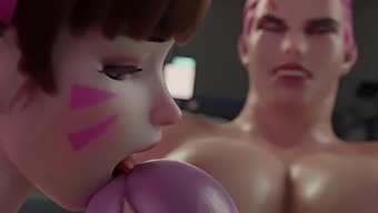 Overwatch Zarya'S Anal Creampie In 3d Futa Hentai