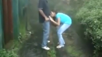 Public Indian Couple Shares Passionate Blowjob In Outdoor Setting