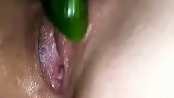 Solo Female Enjoys Masturbation With Sex Toy