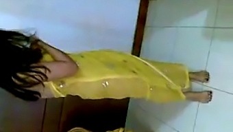 Amateur Indian Couple Enjoys A Playful Moment Together