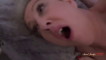 Milf Stepmom Maggie Moon Gets Caught By Stepson In High Definition