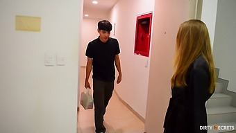 Blonde Student Gets Anal Pounding From Dorm Mate In Hd Video