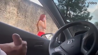 Asking For Directions From A Sexy Woman Waiting At The Bus Stop!
