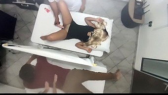 Couples Massage Turns Into A Threesome With A Hot Doctor