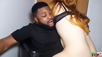 White Diamond Enjoys A Black Cock From Behind In This Hot Porn Video