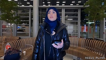 Nadja, The Veiled Iranian, Experiences Rough Anal Sex In The Toilet And Corridor As Part Of A Sexual Exchange For A Plane Ticket