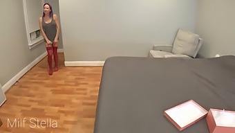 Stepson'S Impregnation Fantasy Comes True As He Gives Stepmom A Valentine'S Day Surprise