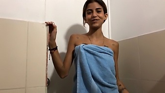 Freshman'S Narrow Backdoor Gets Filled By Her Stepbrother In This Steamy Video