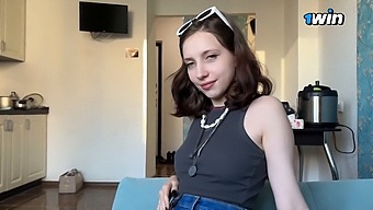 18-Year-Old Ukrainian Schoolgirl Gets Real Sex On The Street